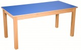 Stůl 140 x 70 cm, volitelná barva dekoru desky, | výška 40 cm, výška 46 cm, výška 52 cm, výška 58 cm, výška 64 cm, výška 70 cm, výška 76 cm