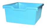 pastelově modrá  - Skříňka s 27 plastovými zásuvkami, výška 100 cm