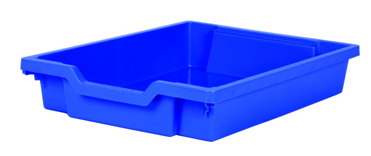 Plastová zásuvka SINGLE - modrá Gratnells