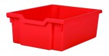 Plastová zásuvka DOUBLE - červená