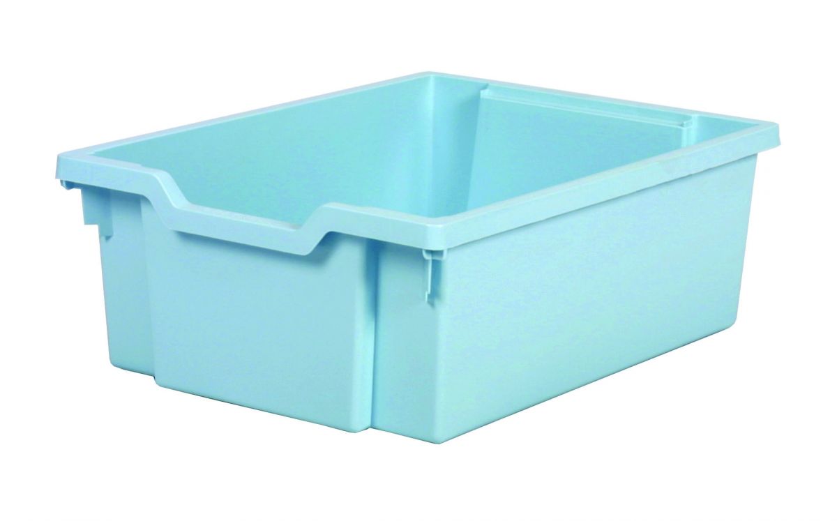 Plastová zásuvka DOUBLE - pastelově modrá Gratnells