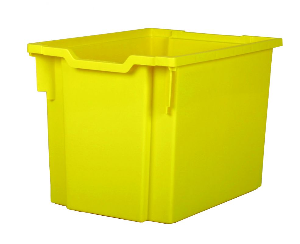 Plastová zásuvka JUMBO - žlutá Gratnells