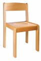 Stohovatelná židle TIM - přírodní