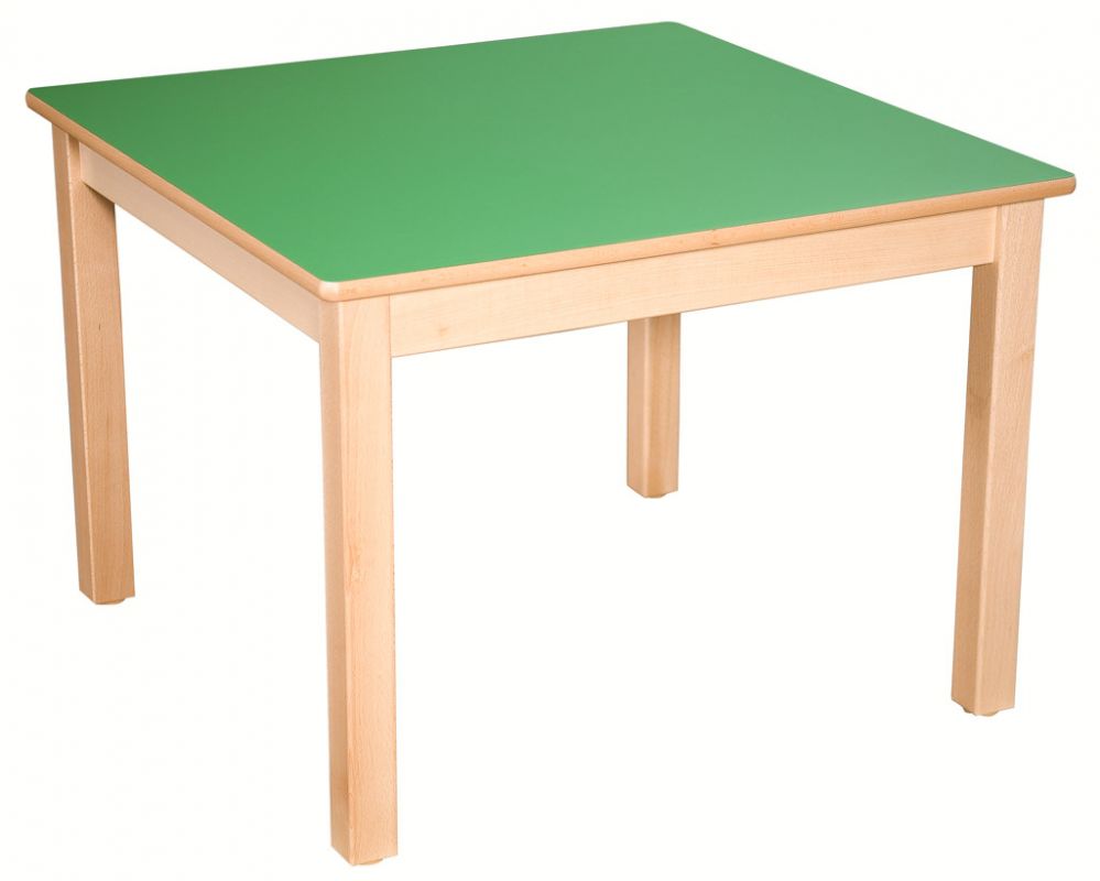 Čtvercový stůl 70 x 70 cm, volitelná barva dekoru desky,