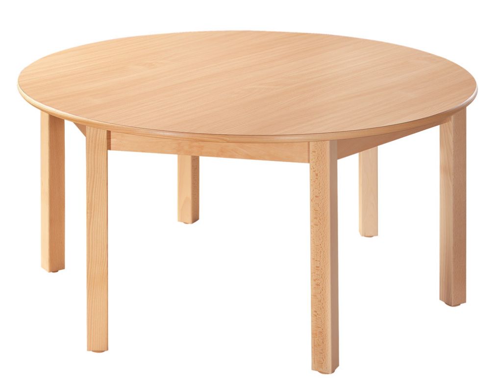 Kulatý stůl průměr 120 cm, volitelná barva stolové desky