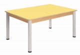 Stůl 80 x 60 cm / výškově stavitelné nohy 36 - 52 cm