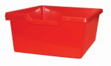 Plastová zásuvka N2 DOUBLE - červená