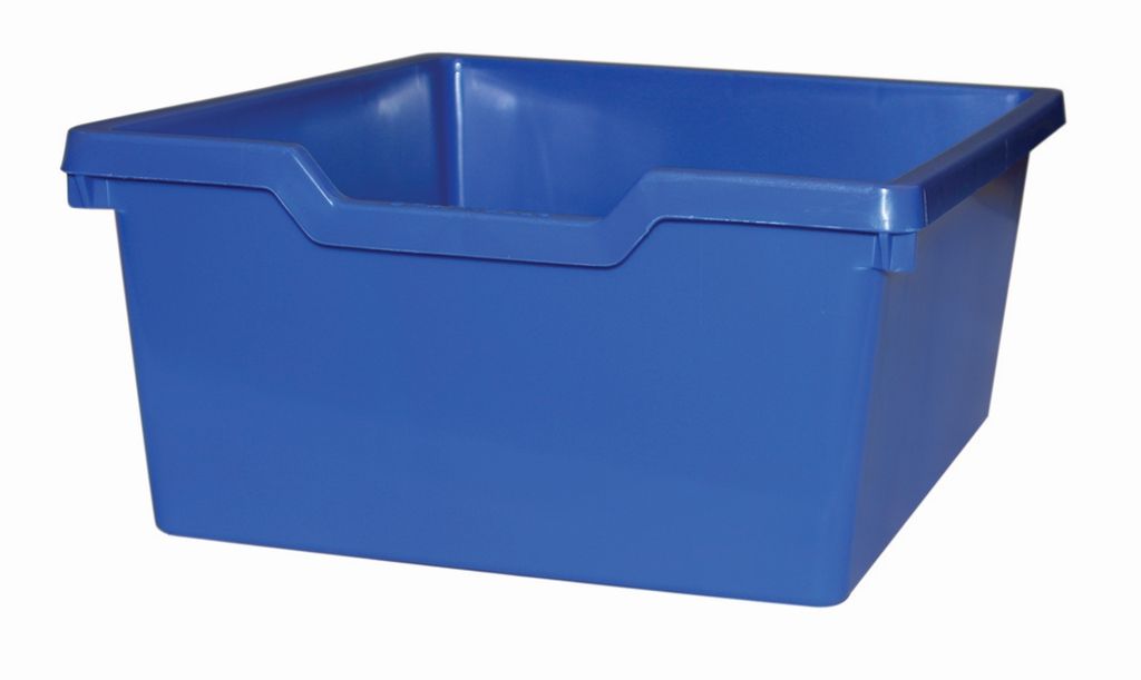Plastová zásuvka N2 DOUBLE - modrá Gratnells