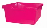 Plastová zásuvka N2 DOUBLE - růžová