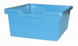 Plastová zásuvka N2 DOUBLE - světle modrá