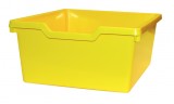 Zásuvka plast N2 DOUBLE - světle žlutá
