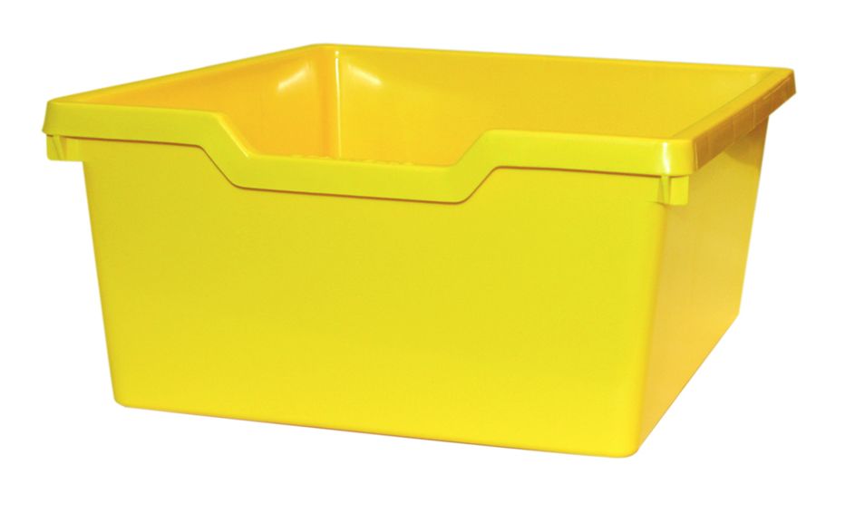Zásuvka plast N2 DOUBLE - světle žlutá Gratnells