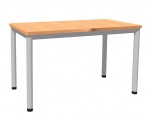 Stůl 130 x 70 cm / kovová podnož, lamino