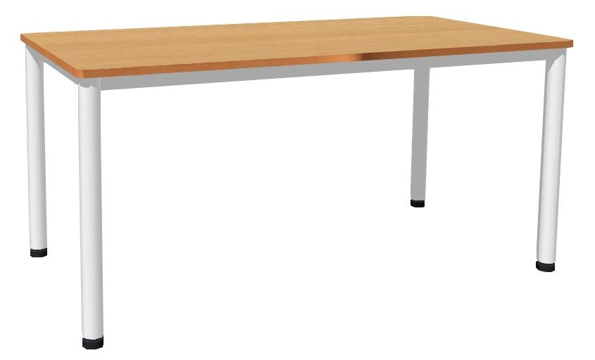 Stůl 160 x 80 cm / kovová podnož, umakart
