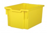 Plastová zásuvka EXTRA DEEP - žlutá